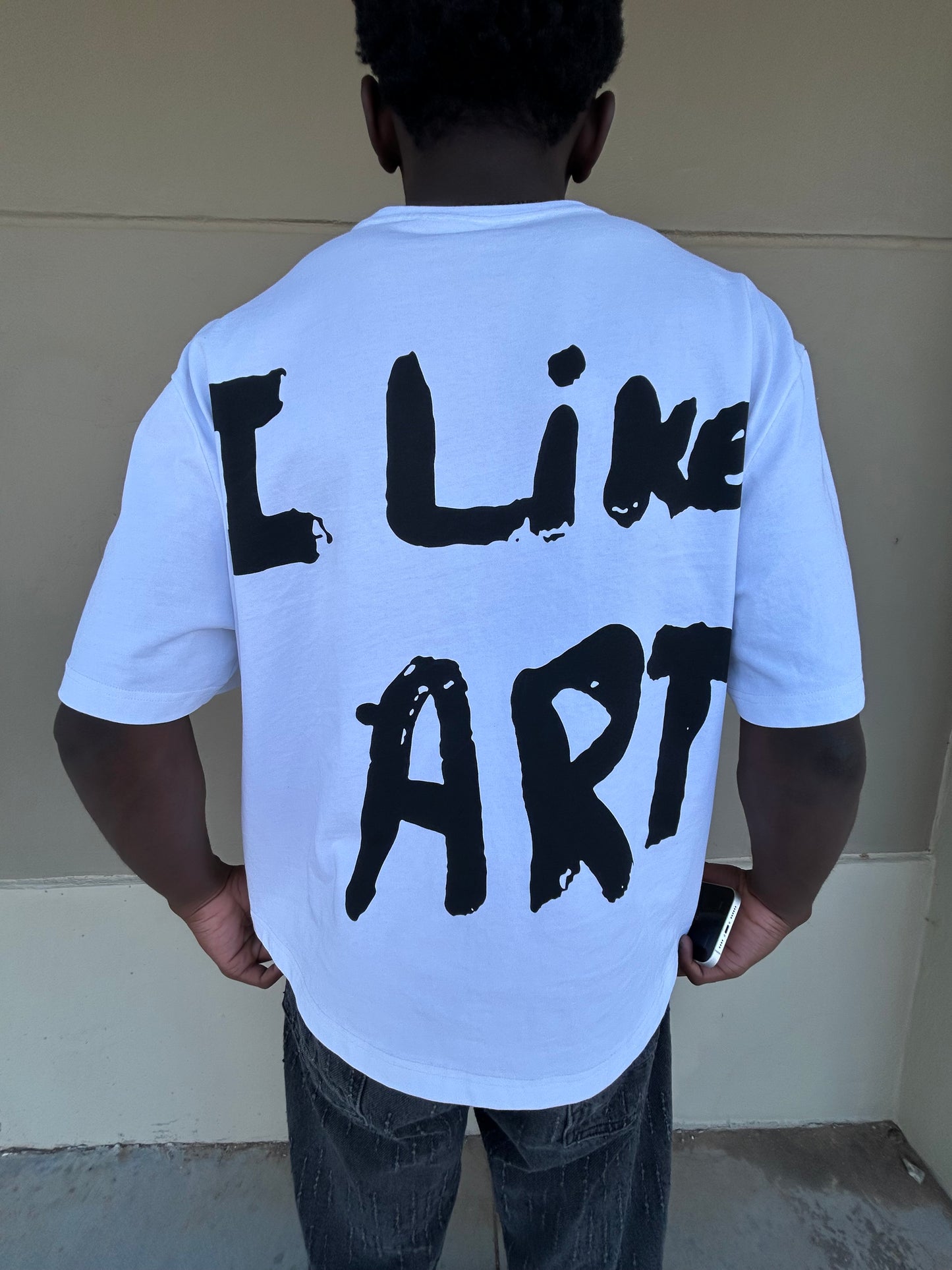 Exotic "I like ART" T-Shirt